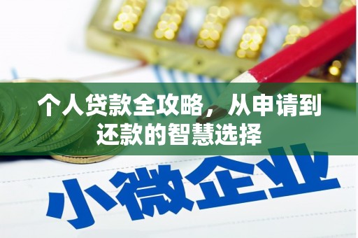 树林个人贷款全攻略，从申请到还款的智慧选择