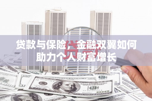 大堂贷款与保险，金融双翼如何助力个人财富增长