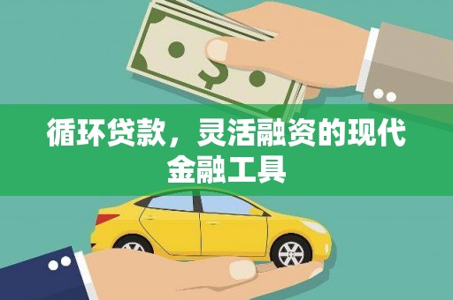 钦北循环贷款，灵活融资的现代金融工具