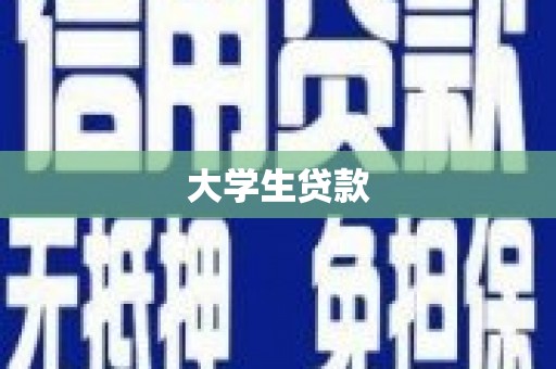 雁江大学生贷款