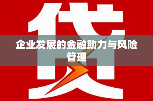 石排企业发展的金融助力与风险管理