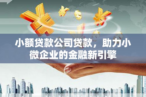 定海小额贷款公司贷款，助力小微企业的金融新引擎