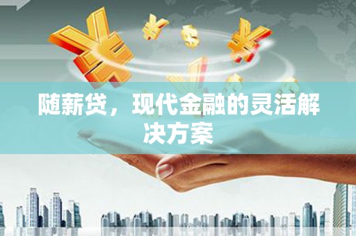 长岭随薪贷，现代金融的灵活解决方案