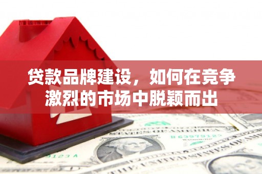 松溪贷款品牌建设，如何在竞争激烈的市场中脱颖而出