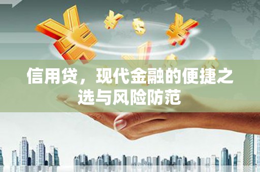 甘孜信用贷，现代金融的便捷之选与风险防范