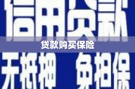 平度贷款购买保险