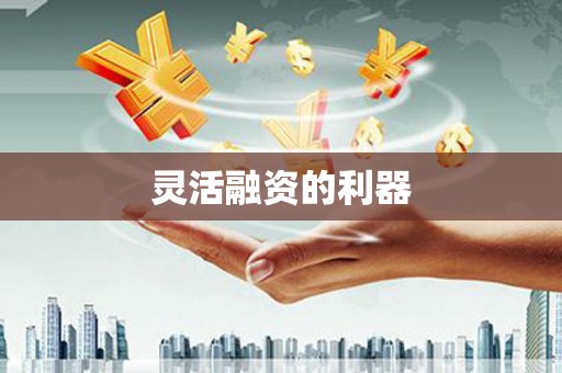 麻江灵活融资的利器