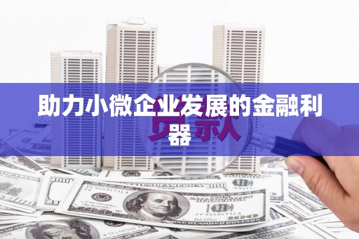 铁山助力小微企业发展的金融利器